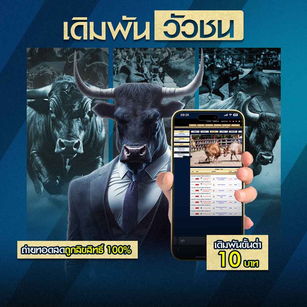 สมัครแทงวัวชนUFA007